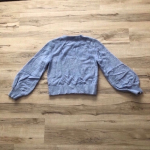 Wayf Light Blue Crew Neck Sweater - Picture 5 of 9